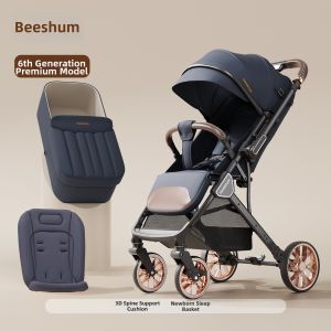 Beeshum | Foldable Lightweight Stroller Sit And Lie