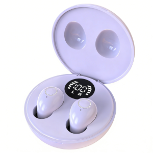 Tai Nghe Bluetooth 5.4 Không Dây Mini Siêu Nhỏ Khử Tiếng Ồn Âm Thanh HD Tích Hợp Micro Thiết Kế TWS Đeo Trong Tai Lý Tưởng Khi Ngủ