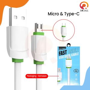 [RO ACC] NVN-JKXPV51 KABEL DATA CHARGER FAST CHARGING 6A MICRO USB / TYPE C