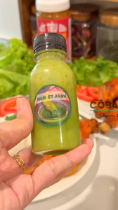 (Cô Ba Food) Muối ớt xanh lá chanh sốt chấm sệt 450gr