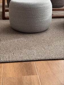 Nordic Style Cotton Thread Tatami Floor Seat Pad Small Bench Bedroom Entrance Shoe Changing Bench Home Leisure Furniture
