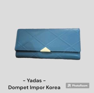 Dompet Wanita Lipat Panjang Dompet Impor Korea YADAS