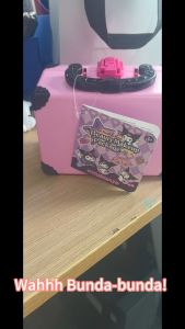 [33pcs] Mainan Kosmetik Kecantikan Anak Kasus Peralatan Kotak Make Up Set untuk Gadis Ulang Tahun Hadiah Set Riasan Anak