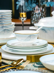 YICHEN | High Aesthetic Chinese Ceramic Tableware Set