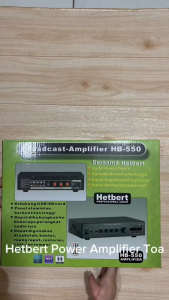 HETBERT Power Amplifier Bluetooth NSA 550 / TOA / Ceiling / Corong