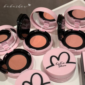 Small Sea Fish Tangerine Puff Sober Air Cushion Blusher Monochrome Red Mashed Potatoes Low Saturation 2024 New Arrival