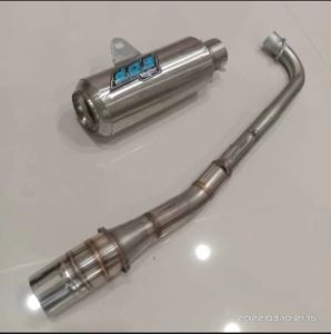 knalpot racing DOS TIPE GP1 buat motor Jupiter Vega grand cripton smash Supra C70 supra