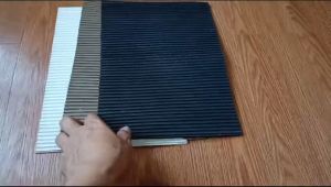 Bahan Alas Bawah Sepatu TPR Lembaran Outsole Sol Sepatu Motif lemon