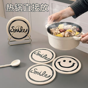 High Temperature Resistant Silicone Dining Table Mat Anti-Scalding Heat Insulation Soup Pot Mat Home Use Cup Bowl Anti-Slip Mat