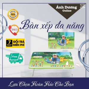 Bàn Xếp Học Sinh Bàn Ngồi Bệch Bàn Đa Năng Dễ Sử Dụng TABLE