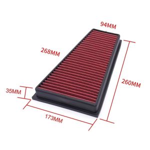 Sport High Flow Air Intake Filter for Infiniti Q30 QX30 Mercedes-Benz A160 A180 A200 A220 A250 B160 B180 B200 B220 B250 CLA180