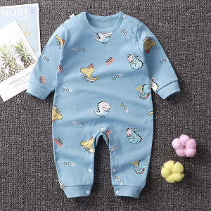 Sonkpuel | Baby Boys Girls Long Sleeve Romper Cotton Spring Autumn Crawling Jumpsuit Sleepwear All Seasons Onesie
