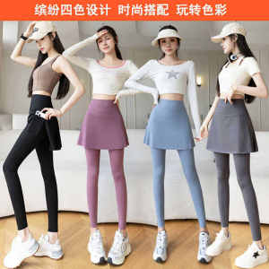 Quần Tập Yoga Cạp Cao Cho Nữ Quần Chạy Bộ Thể Dục Quần Shark Cỡ Lớn Quần Áo Thể Thao Mùa Xuân Thu Quần Áo Nữ