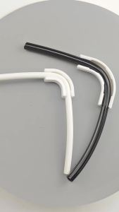 10Pcs 1/4" PE Hose 90 Degree Flow Bend Clips Fixing Clamp Tube Elbow Corner Holder for RO Water System Pipe Diversion