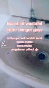 Topron Clean Power Original 100% Pembersih Kerak Kamar Mandi Lantai Gratis Kuas Cantik - Bisa COD