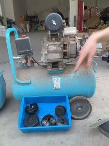 Filter Saringan Udara Kompresor Angin Transformer Portable Oilless Plastik