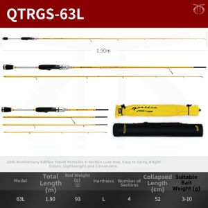 Travel Friendly Telescopic Spinning Rod