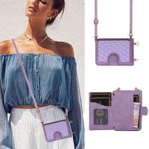 For Samsung Galaxy Z Flip6 Z Flip5 Z Flip8 Case Samsung Flip 3 Case Lozenge with Card Slots Holder Wallet  Z Flip3 Case with Strap Lanyard Crossbody Strap Ribbon Protective Case for Samsung Galaxy Z Flip 5 Cover