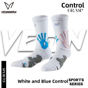 Veidoorn | Sports Socks for Basketball Training Thick Towel Bottom Mid-Calf