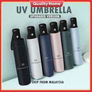 UV Sunscreen Umbrella Three Folding Thickened Automatic Business Umbrella Anti-Pressure against strong windUV防晒伞加厚全自动商务伞