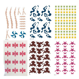 Brdwn Demon Slayer Kimetsu no Yaiba Kamado Tanjirou Tomioka Giyuu Shinazugawa Sanemi Daki Enmu Cosplay Tattoo Stickers