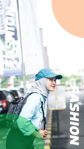 Dhaulagiri Foldable Trucker Hat Topi Outdoor with UPV 50+ Protection