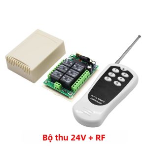 Mô-đun Chuyển Tiếp Không Dây 6 Kênh Công Tắc Từ Xa 433 MHz Để Điều Khiển Máy Bơm Đèn Động Cơ Với Bộ Phát 433 MHz Mô-đun Điều Khiển Thiết Bị Gia Dụng