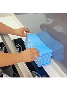 10Pcs Kitchen Oil Absorb Cotton Paper / Oil Absorbing Cotton