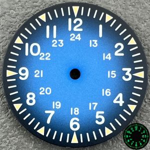 Mặt Đồng Hồ Starry Sky 29mm Có Dạ Quang Màu Xanh Lá Cây - Phụ Kiện Đồng Hồ Chuyển Động Tự Động Màu Đen/trắng/đỏ/xanh Dương Dành Cho Tất Cả Các Dòng Sản Phẩm Thời Trang & Giản Dị Dành Cho Nam Giới
