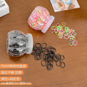Disposable Childrens Hair Ties Girls Hair Bands Baby No Damage Small Hair Ropes 2024 New Style Hair Accessories MichuGo