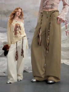 Unifree | Spring Loose Straight Leg Trousers