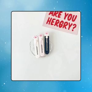 คัตเตอร์ตัดกระดาษ คัตเตอร์เล็ก พกพาสะดวก คัตเตอร์น่ารัก มีดคัทเตอร์ ขนาด 10x1.8 ซม. คัตเตอร์พกพา ขนาดเล็ด ที่ตัดกระดาษ อุปกรณ์สำนักงาน สินค้าพร้อมส่ง