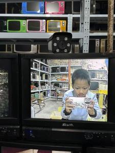 Retro Black And White Television Vintage Decoration Photography Prop Old Fashioned Playback Antique Ornament Home Decor