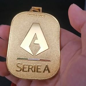2020-25Serie A Napoli Inter Milan Juventus fan commemorative customized championship metal medal gift