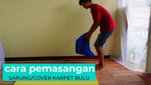 sarung/cover Sajadah Bulu Rasfur Polos 115x65cm / NON ANTI SLIP LP