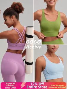 High Intensity Anti-Shock Cross-Back Sports Bra for Running Yoga