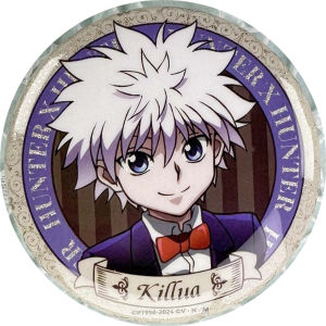 58mm HUNTER×HUNTER GON·FREECSS Leorio PaladiKnight Killua Zoldyck Cosplay COSTUME Badge Pin SPTE Tinplate Brooch Prop Xmas Gift