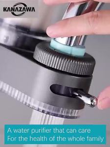 【Upgraded version】faucet water filter faucet filter water purifier Water Filter Faucet Water Purifier Tap Water Filter PremiumKitchen Bathroom Tap Ceramic Filter Tap Water Purifier Kitchen Appliance No Electricity Ceramic Cartridge Water Purifier Filter