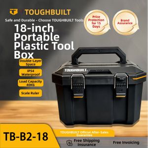 Toughbuilt | Plastic Handheld Tool Box 18 Inches