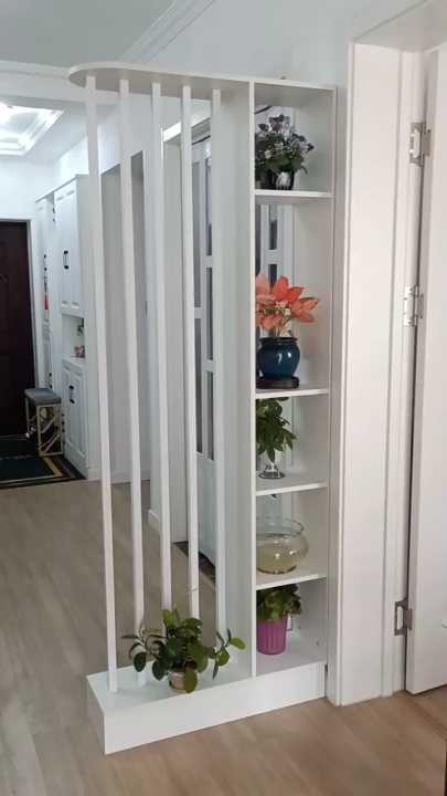 ALIVIA. Multi-layer storage rack for entrance Living room partition ...