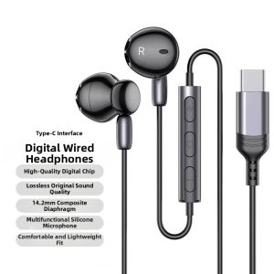 Jieyang | High-Quality Digital Audio Type C Wired Headphones