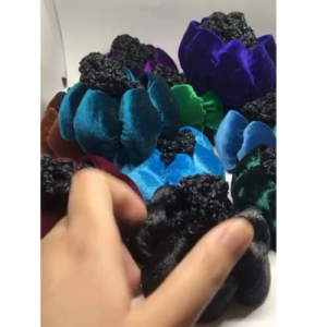 [HÀNG CÓ SẴN]Lưới búi tóc nhung trơn thời trang đủ màu công sở nhà hàng