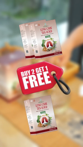 SHOPTHYNK Breathe Better with Lung Care Tea Gold! Buy 1 Take 1