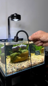 Voonline Aquarium Spotlight Three Colour Adjustable Adjust Angle Led  White light / Yellow light/Yellow-White Light