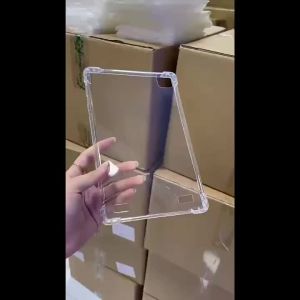 Ốp Lưng TPU Trong Suốt Cho Samsung Galaxy Tab S9 S9 FE A9 Plus 2023 A9+ A7 Lite A8 A7 S7 FE S8+ - Vỏ Bảo Vệ Chống Sốc Chống Nước Cho Máy Tính Bảng 12.4