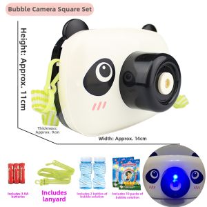 HUANLEPAIDUI | Childrens Non-Leaking Bubble Camera Toy