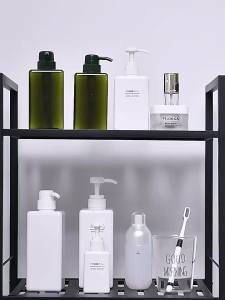 Multilayer Bathroom Storage Shelf No Drilling