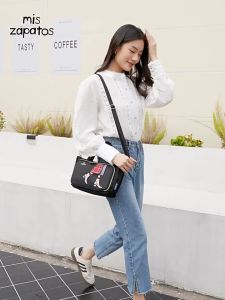 mis zapatos Nylon fashion crossbody Bag Womens Bag High quality waterproof crossbody bag 2024 new