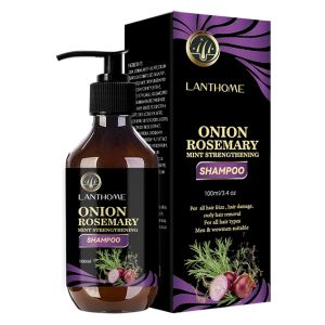 Hair Shampoo For Fast Hair Growth: Rosemary Onion Hair Regrowth Shampoo - An Anti-Hair Loss Solution Effective Within 7 Days