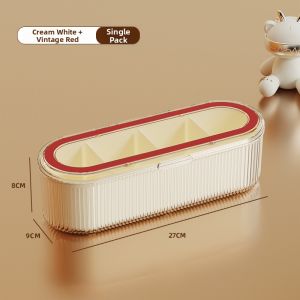 4-Section Spice Organizer Box